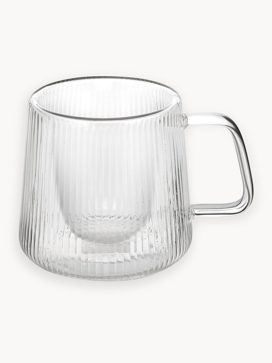 Кружка TalleR TR-31500 250 мл из термостойкого боросиликатного стекла