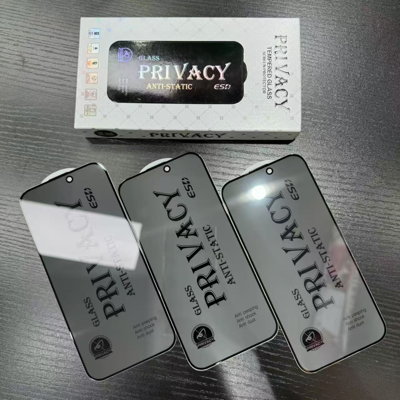 Защитное стекло для экрана с углом 28 для iPhone 11 / XR, антишпион, пыленепроницаемое, 10 шт