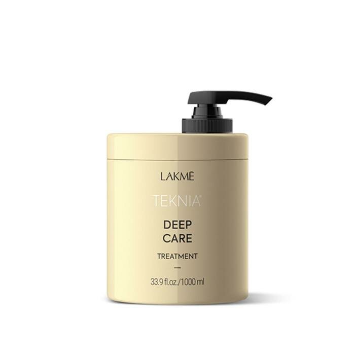 Lakme Восстанавливающая маска для поврежденных волос Deep care treatment, 1000 мл (Lakme, Teknia) - фото №6