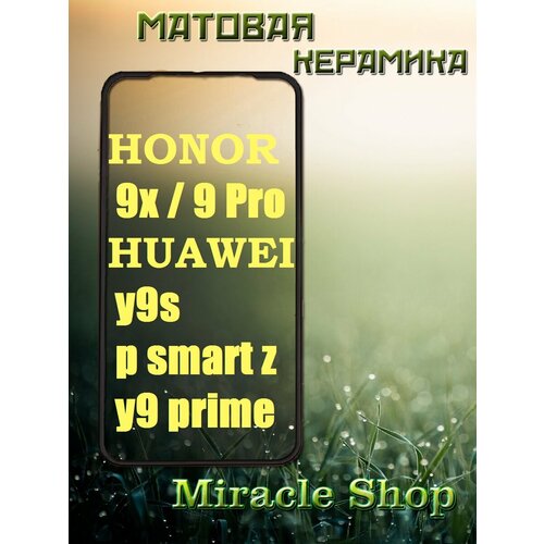 Защитная плёнка на Honor 9x и Honor 9 pro / Huawei y9s