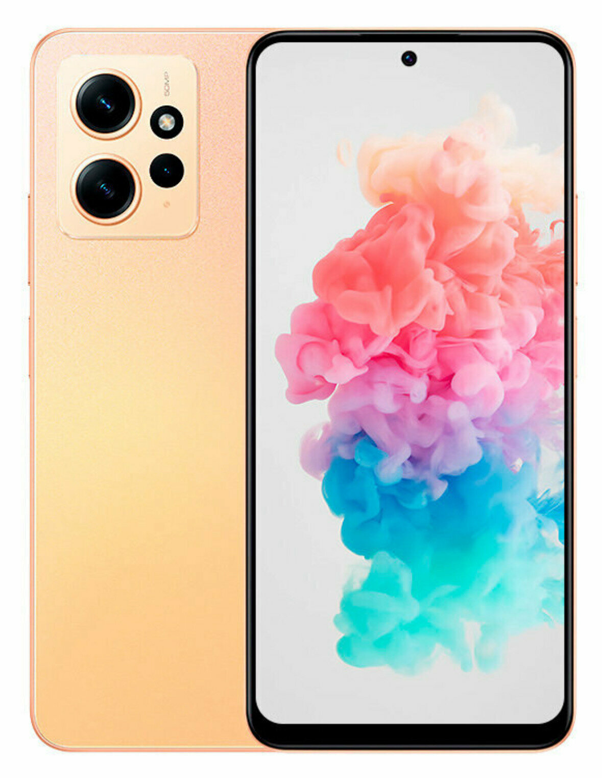 Смартфон Xiaomi Redmi Note 12 4G 6/128 ГБ RU, Dual nano SIM, Sunrise Gold