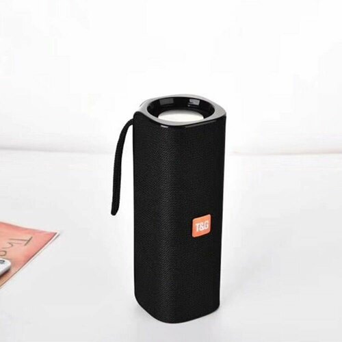 Колонка беспроводная портативная 10Вт 2 динамика TG 531 FM радио USB AUX micro SD 1200мАч черная с басами 125000₽
