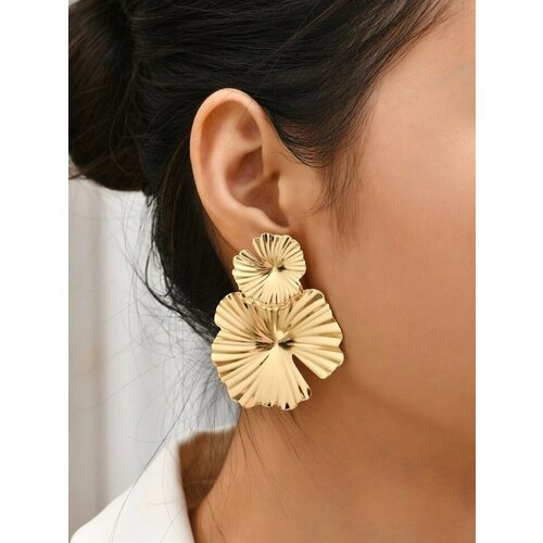 Серьги пусеты Jasmine House, золотой