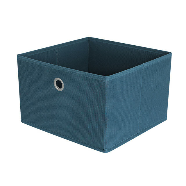 Коробка для хранения HANDY HOME Аквамарин 28x28x18см спанбонд без крышки синий