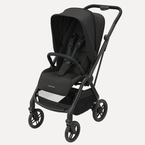 Изображение товара Прогулочная коляска Maxi-Cosi Leona (большие колеса), Essential Black (Черный)