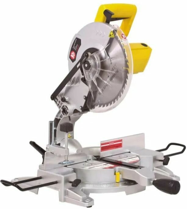 Пила торцевая Калибр Мастер ПТЭ-1750/255-ВМ серебристый