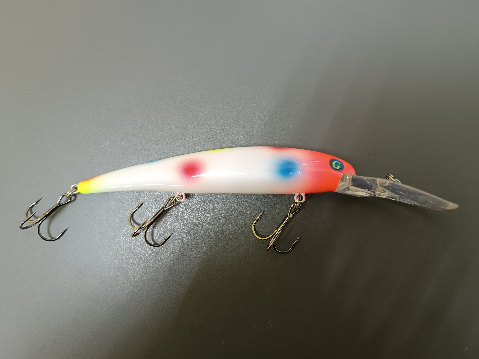 Воблер German GG Bandit 120, цвет С267, 120 мм, 19.5 гр, плавающий, 7-9 м