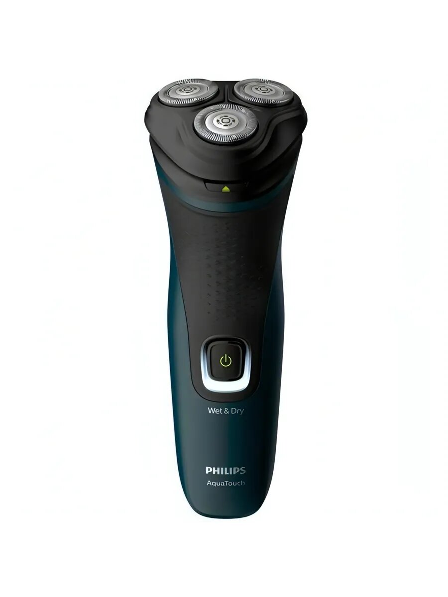 Электрическая бритва Philips S1121/40 (головок-3, бритье: сухое/ влажное), черный