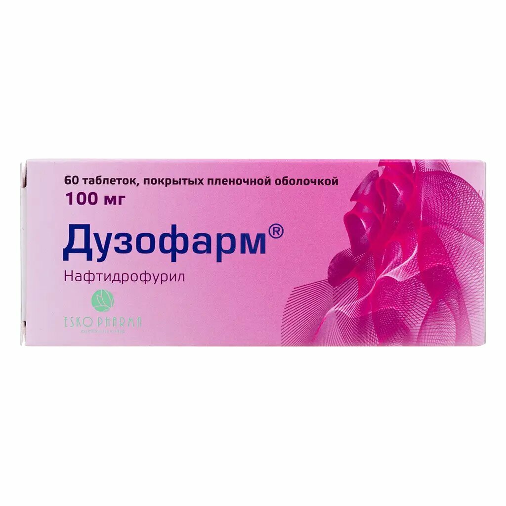 Дузофарм таблетки покрыт. плен. об. 100 мг 60 шт