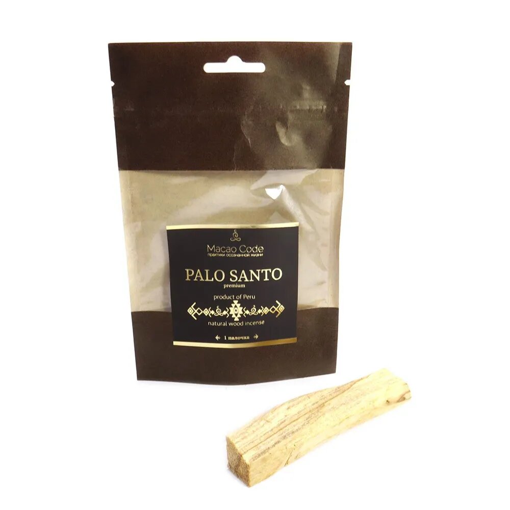 Благовоние MACAO CODE PALO SANTO Premium, 1 палочка, 14-16 г