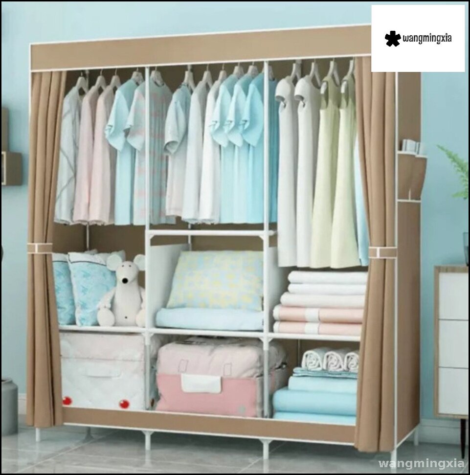 Эксклюзивный складной органайзер для гардероба 175x130x45 см с 8 текстильными секциями