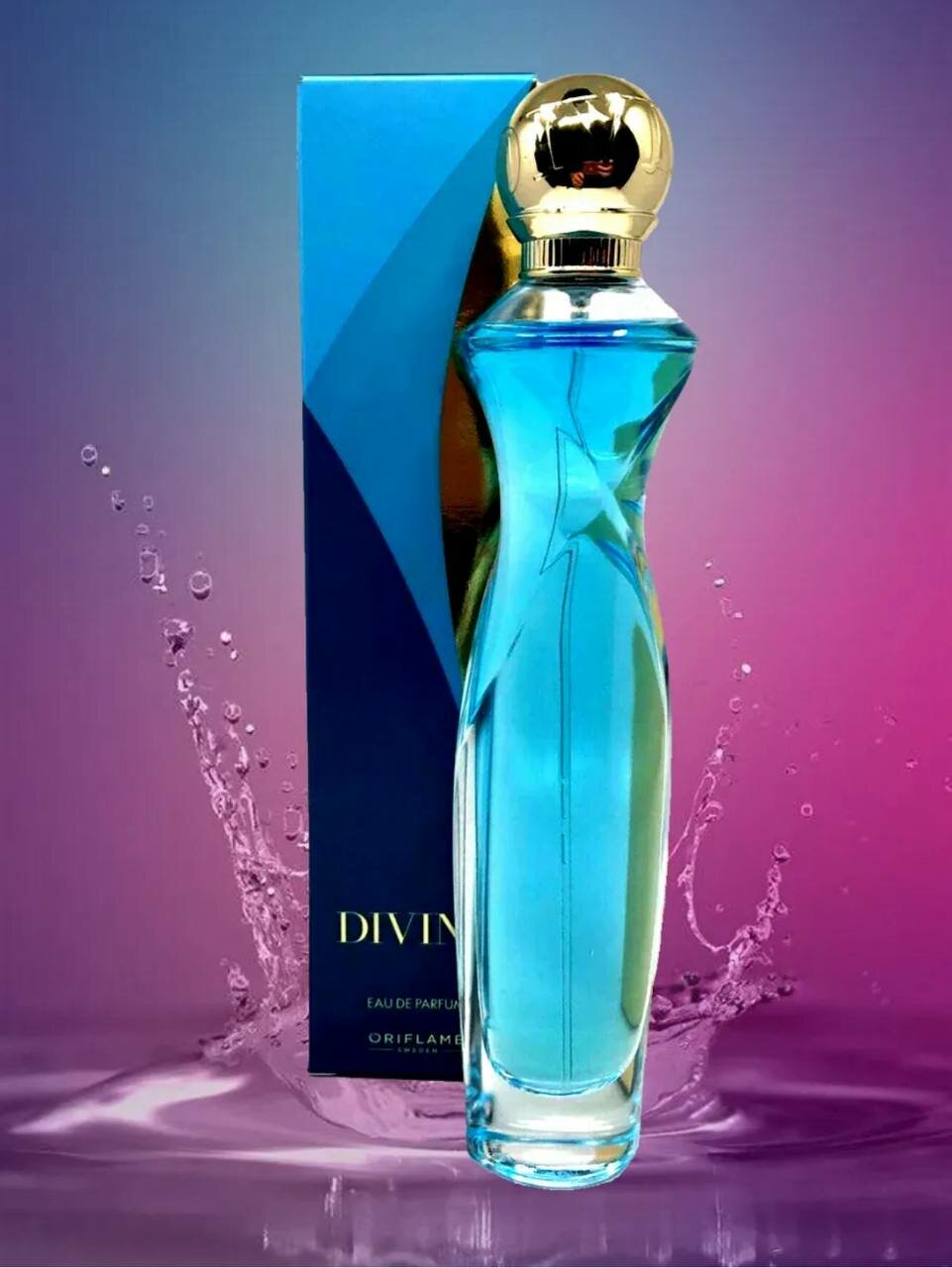 Парфюмерная вода Divine оргинал — изысканный женский аромат с утонченным шлейфом, 50 мл