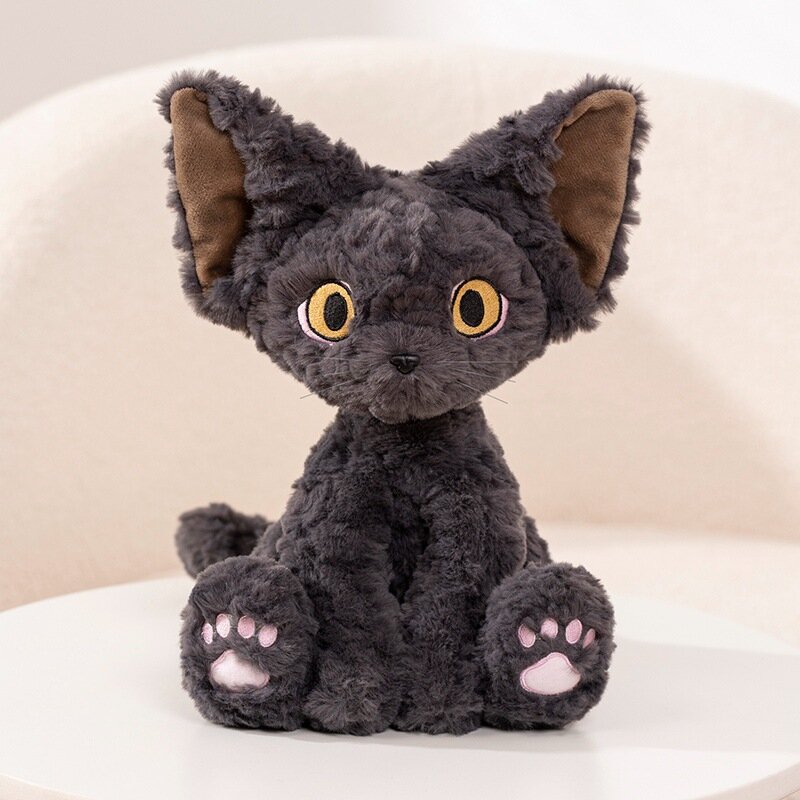 Девин кошка плюшевая игрушка кудрявая кошачья кукла
