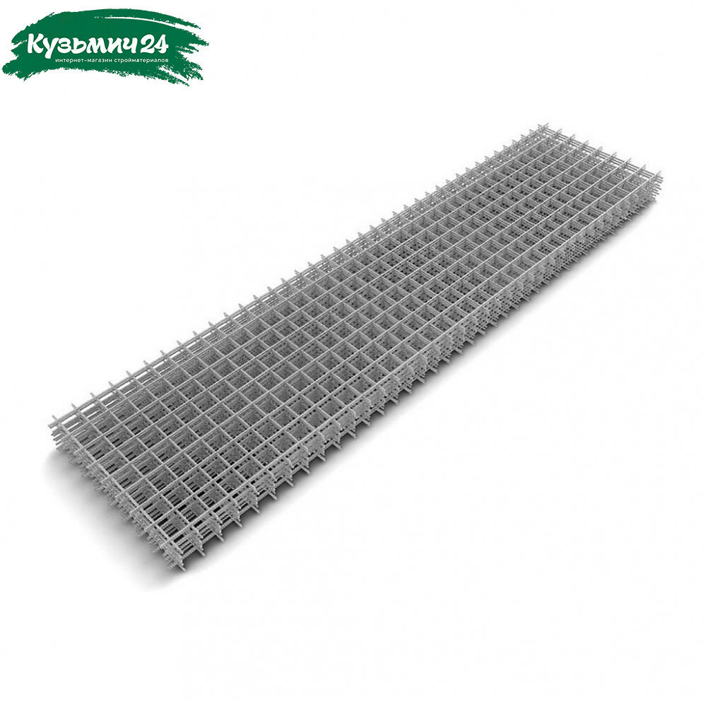 Сетка сварная 2000х500 мм ячейка 50х50 мм d 3.7-4 мм кладочная