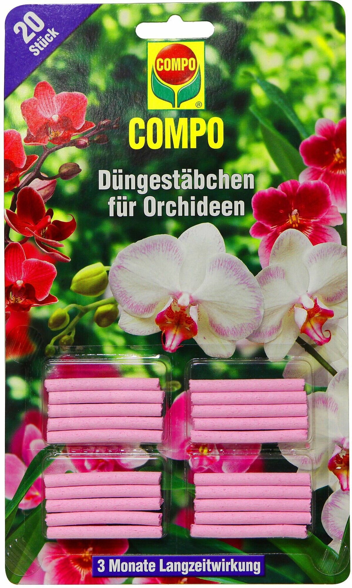 Палочки удобрительные COMPO для орхидей 20 шт