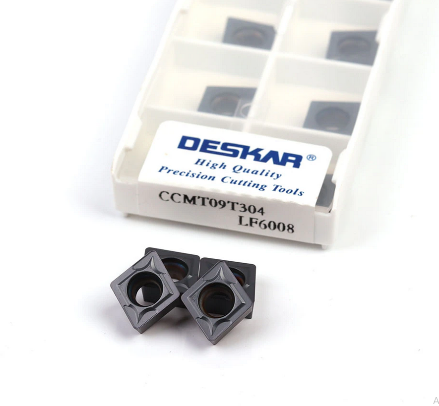 фото DESKAR пластина токарная(1 шт) CCMT09T304 LF6008