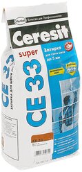 Затирка Ceresit CE 33 Super 2 кг кирпичный 49