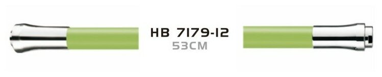 фото Гибкий излив для кухонного смесителя Haiba HB7179-12, зеленый