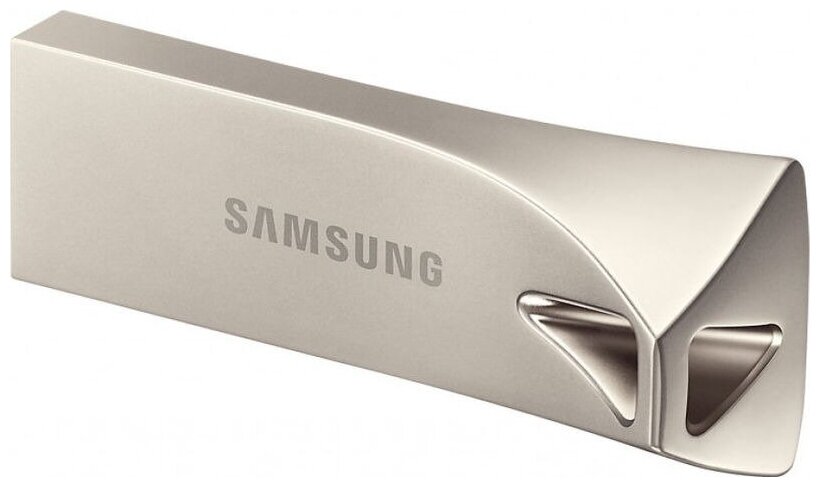 Накопитель USB 3.1 256GB Samsung Bar Plus серебро - фото №9