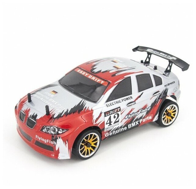 Радиоуправляемая машинка для дрифта HSP FlyingFish2 BMW Drift Car 4WD 1:16 - 94163-16302