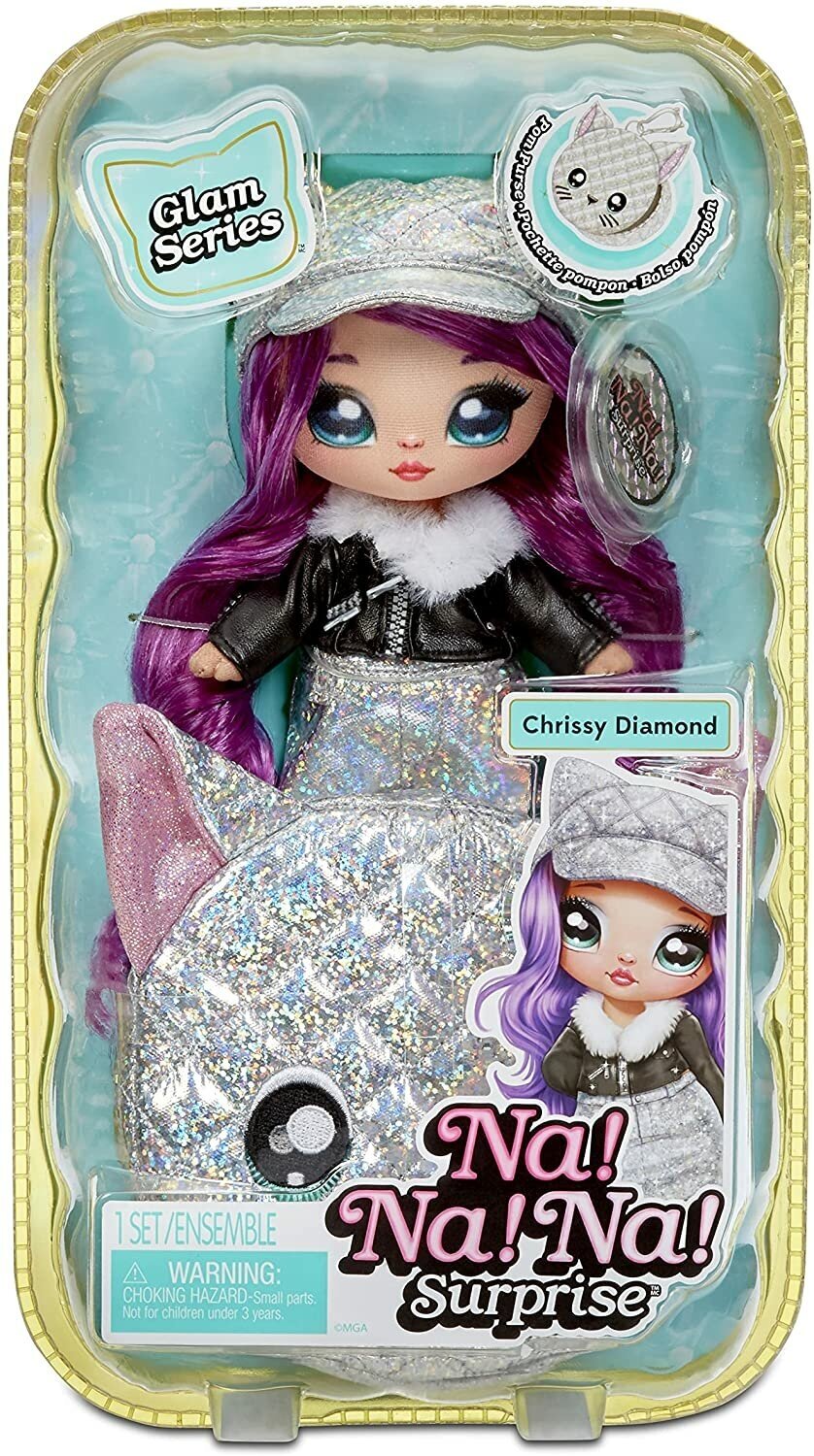 Кукла Na! Na! Na! Surprise 2 в 1 Glam Series Chrissy Diamond, 19 см, 575344