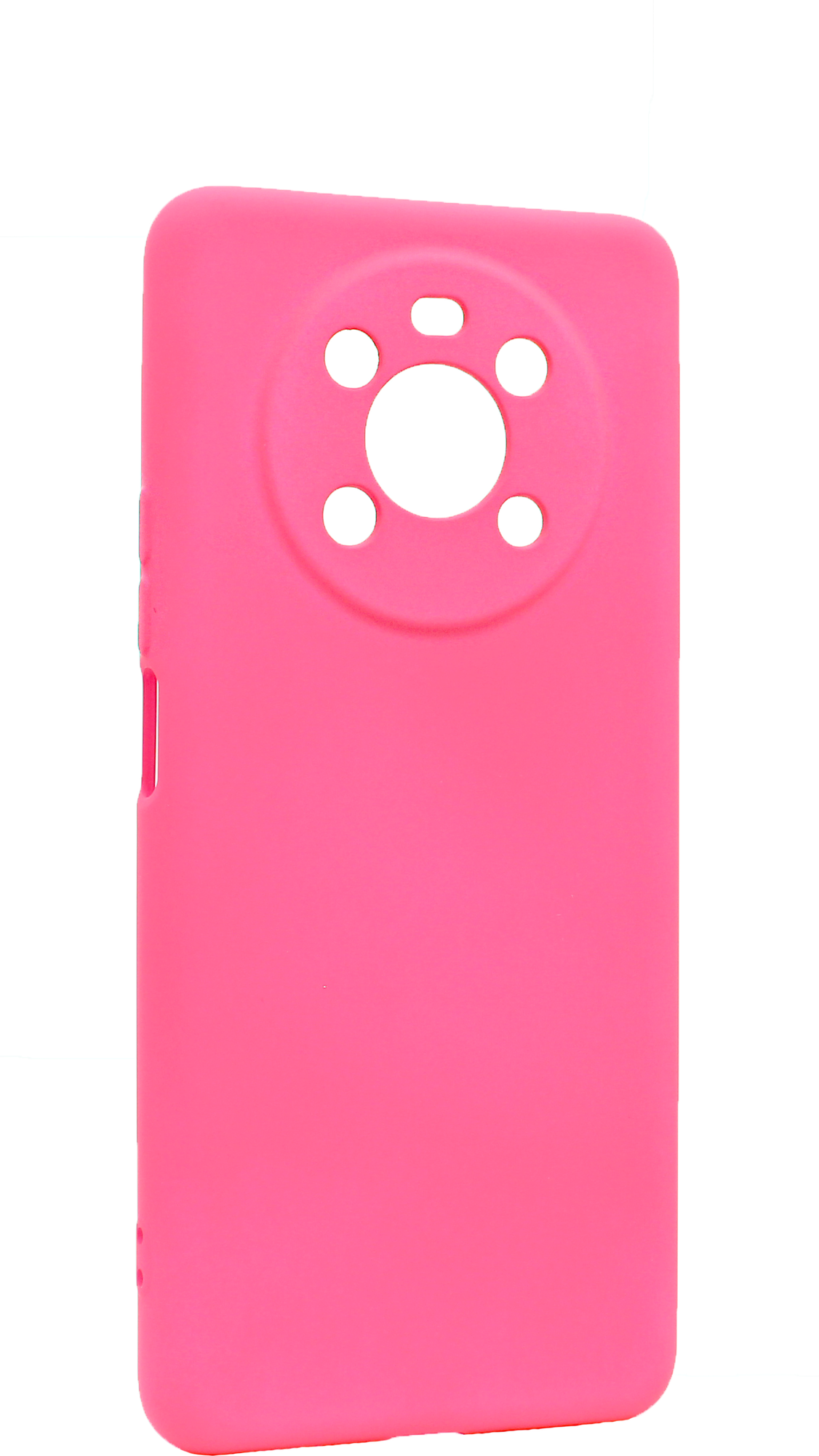 Чехол Soft-Touch Mobix для Honor x9 2022 с защитой камеры и бархатной подкладкой цвет : Ярко-Розовый