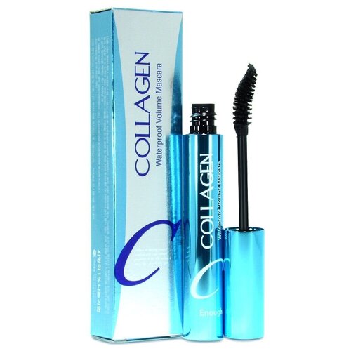 Водостойкая тушь для объма ресниц с коллагеном Enough Collagen Waterproof Volume Mascara 8 мл