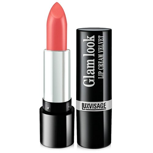 фото Luxvisage помада для губ glam look cream velvet, оттенок 322 арбузный сорбет