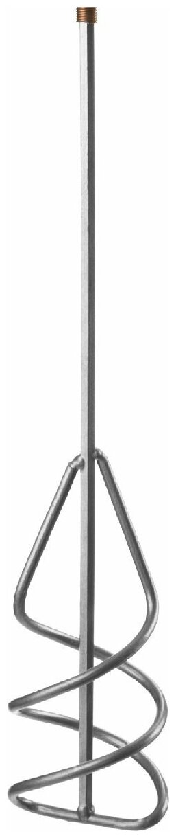 Миксер для песчано-гравийных смесей СИБИН 80х400мм шестигранный хвостовик (06048-08-40)