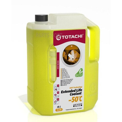 TOTACHI 43804 Охлаждающая жидкость TOTACHI EXTENDED LIFE COOLANT -50 C, 4л
