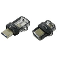 Флешка Sandisk Ultra Dual SDDD3-016G-G46 16 Гб Black