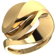 Кольцо SANIS, красное золото, 585 проба