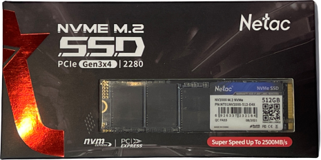 Накопитель SSD Netac M.2 2280 NV2000 NVMe PCIe 512GB (NT01NV2000-512-E4X) - фото №9