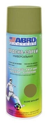 ABRO Краска-спрей Хаки стандарт ABRO MASTERS (473мл) (ABRO)