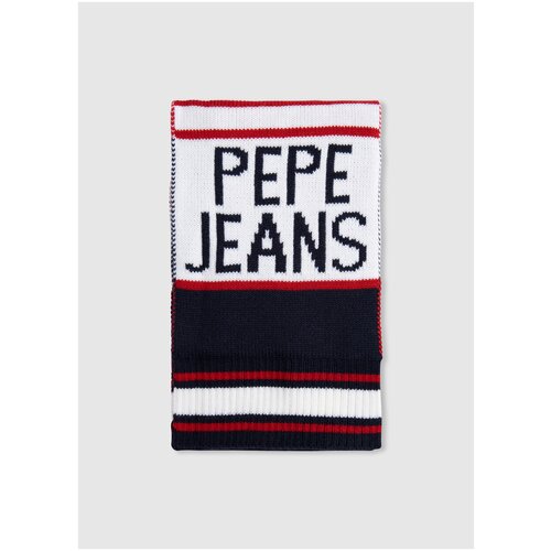 фото Шарф для мальчиков, pepe jeans london, модель: pb060104, цвет: разноцветный, размер: l