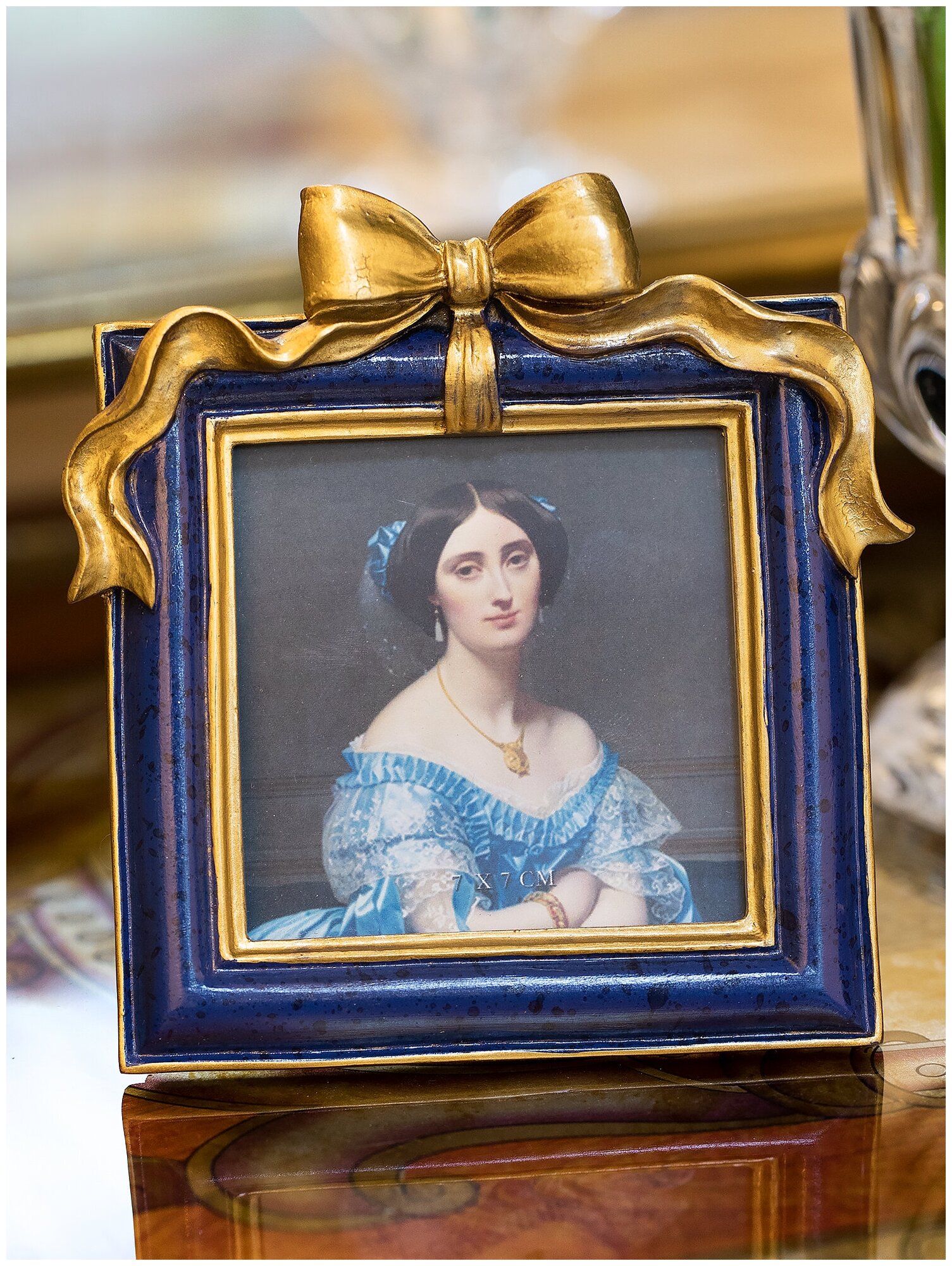 фото 28-467 Фоторамка настольная 11x2x12см, Glasar