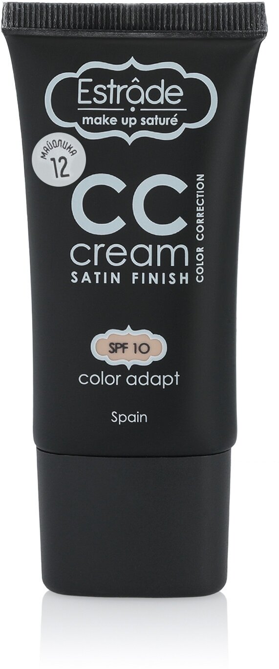 ESTRADE Тональный крем "СС CREAM SATIN FINISH" 12 майолика