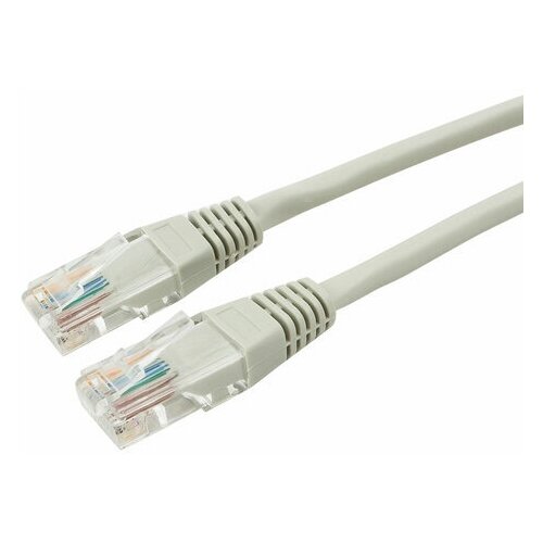 Кабель (патч-корд) UTP 5e категория RJ-45 3 м CABLEXPERT для подключения по локальной сети LAN PP12-3M 2 шт.