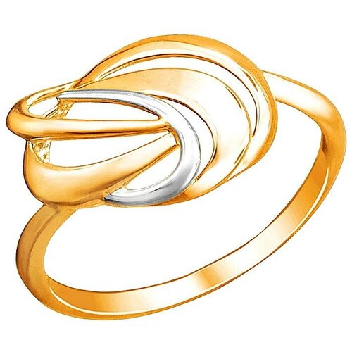 фото Эстет кольцо из красного золота 01к0112925р, размер 18