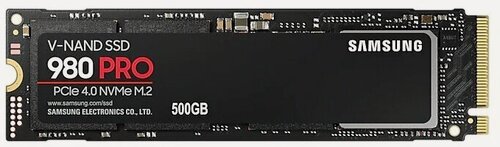 Изображение товара Твердотельный накопитель Samsung 980 PRO 500 ГБ M.2 MZ-V8P500BW