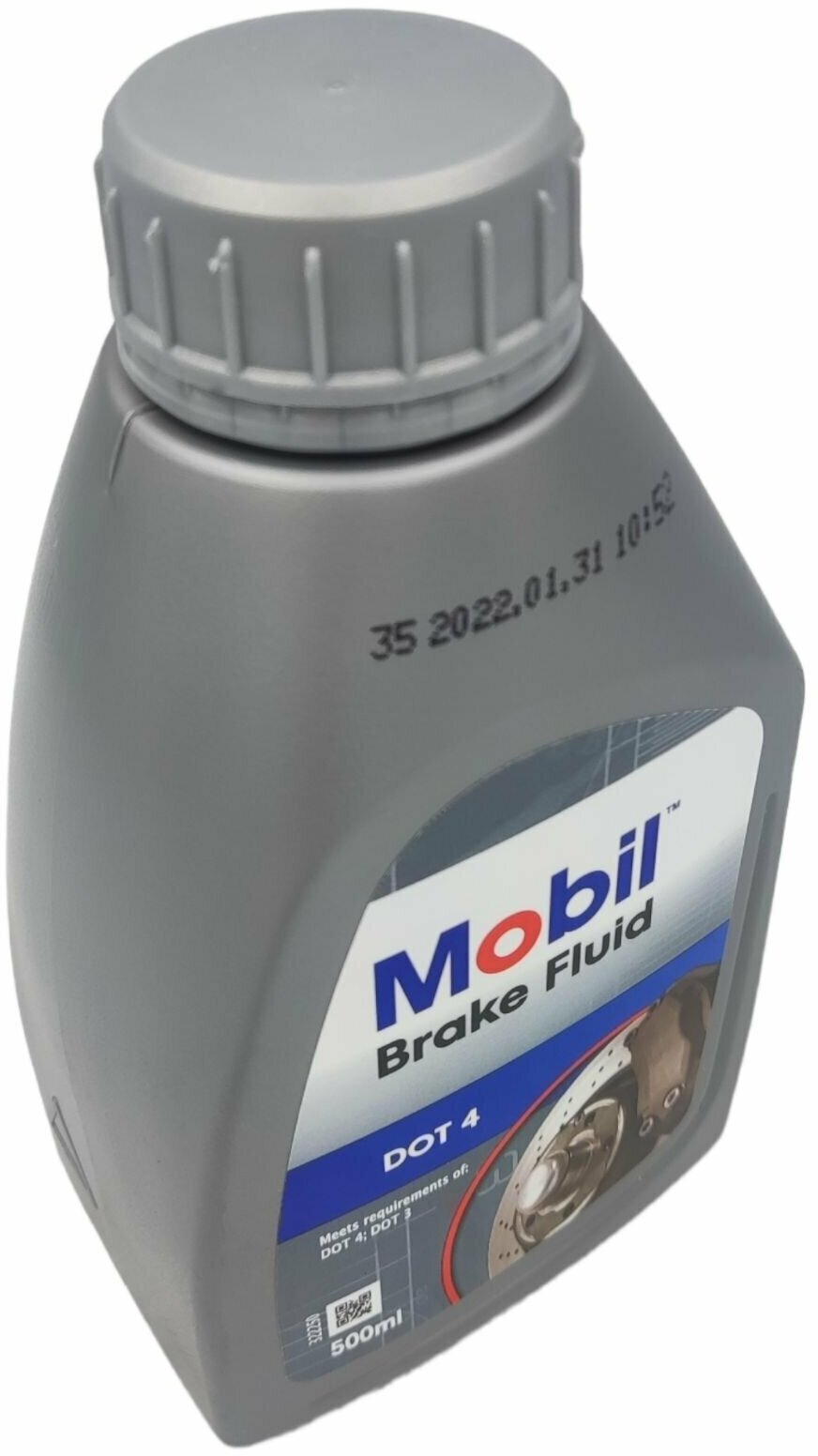 Тормозная жидкость Mobil Brake Fluid DOT4, 500 мл - фото №10