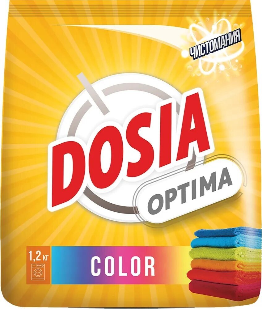 Стиральный порошок Dosia OPTIMA COLOR СМС, 1,2 кг