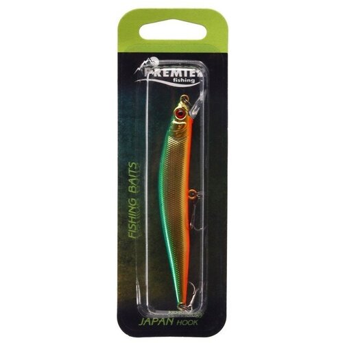 Воблер PREMIER Minnow-pro, 9 см, 8.3 г, минноу, плавающий (0.4-1.2 м), цвет 012 (PR-M90-012) premier fishing воблер premier topper 5 5 см 9 2 г шэд плавающий 0 0 5 м цвет 012 pr t55 012