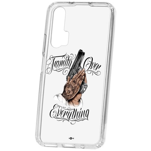 фото Чехол honor 20 pro kruche print семья превыше кruче