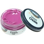 Крем для обуви TRG Shoe Cream (#125 - Фуксия) для гладкой кожи с пчелиным воском, 50мл, Испания - изображение