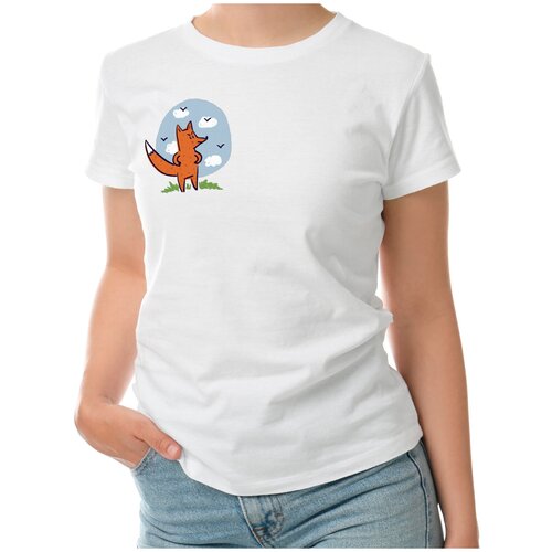 фото Футболка roly, размер s, белый