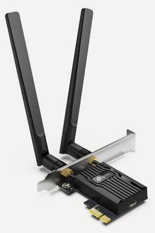 Изображение товара Адаптер Tp-link Archer TX55E Wi-Fi 6 + Bluetooth 5.2 PCI Express