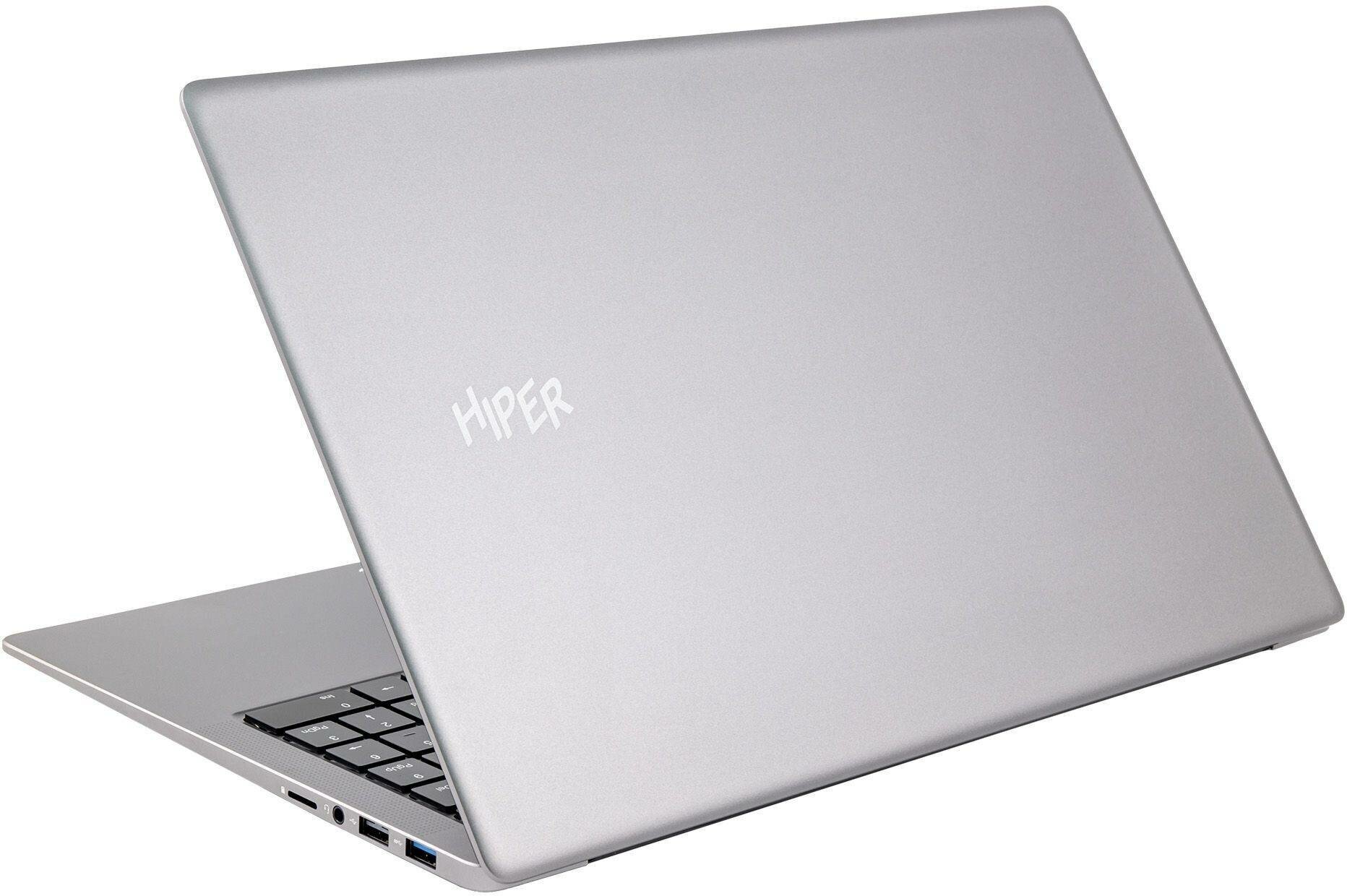 Ноутбук Hiper Expertbook MTL1601, 16.1", IPS, Intel Core i5 1235U, DDR4 16ГБ, SSD 512ГБ, Intel Iris Xe graphics, серебристый (mtl1601b1235uds) - фото №4
