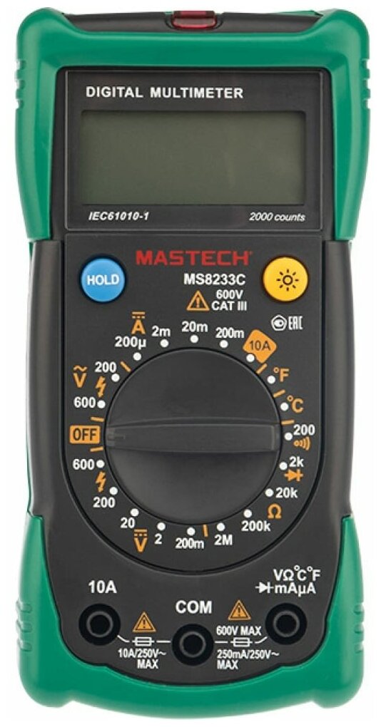 Универсальный мультиметр MASTECH MS8233C 13-2015