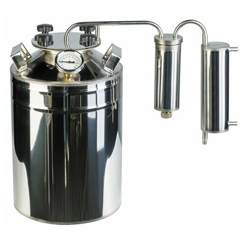 Дистиллятор фланцевый с разборным металлическим сухопарником ОТФр 35 литров 1050000₽